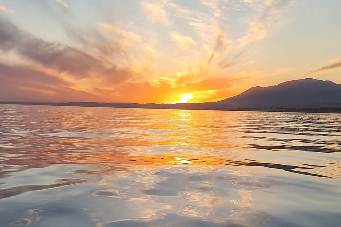 Marbella- sunset from a sailboat with drinks - Discover Marbella’s Sunset from a Comfortable Sailboat for $65.22