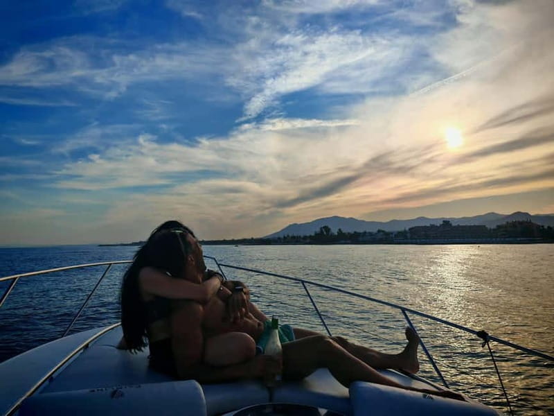 Marbella: Sunset on a Shared Yacht with Cava and Strawberries - What You Receive on the 1-Hour Sunset Yacht Ride