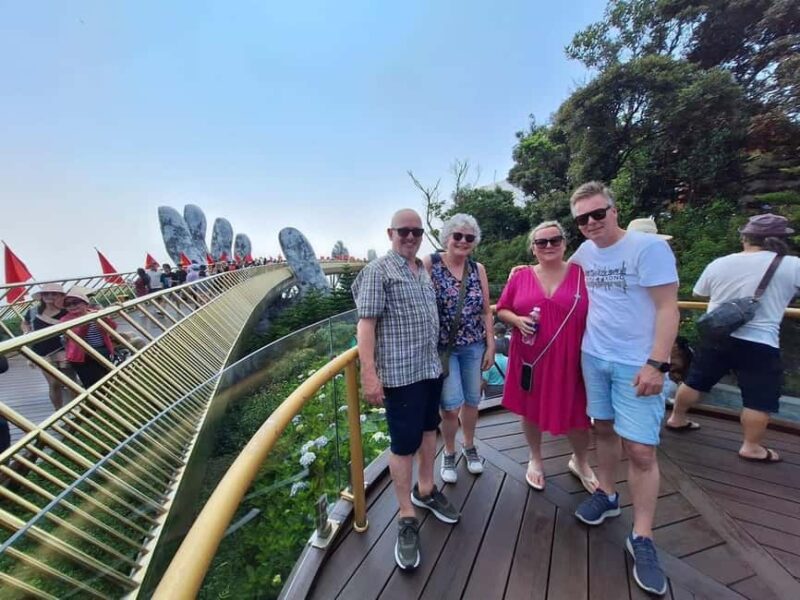 Marble Mountains - Golden Bridge- BaNa Hills: Hoi An/Da Nang - Discovering the Golden Bridge and Its Surroundings