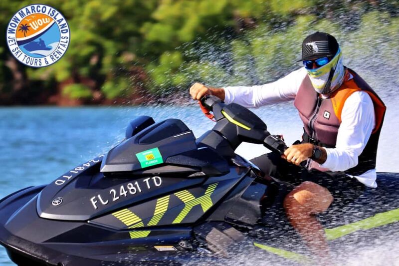 Marco Island: Dolphin Jet Ski Tour - Riding a Jet Ski on Marco Island’s Open Waters