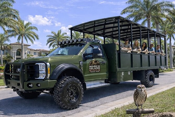 Marco Island Safari Truck Tour - Explore Marco Island’s Landmarks and Historic Sites on a Family-Friendly Safari Truck Tour