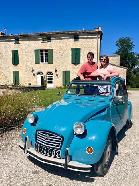Margaux & Médoc private FULL day tour with a classic car - Key Points