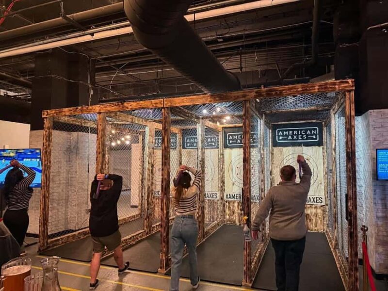 Marietta: Open Axe Throw - The Venue and Setting in Marietta