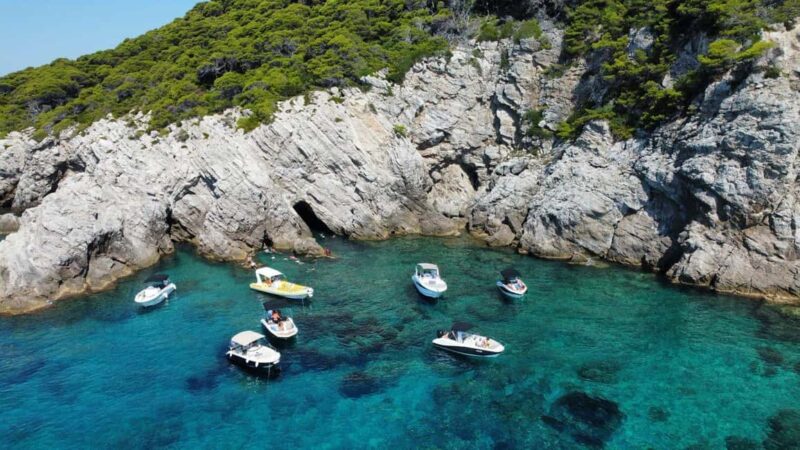 Marina Frapa: 7 Caves Boat Tour with Drinks and Snorkeling - Key Points