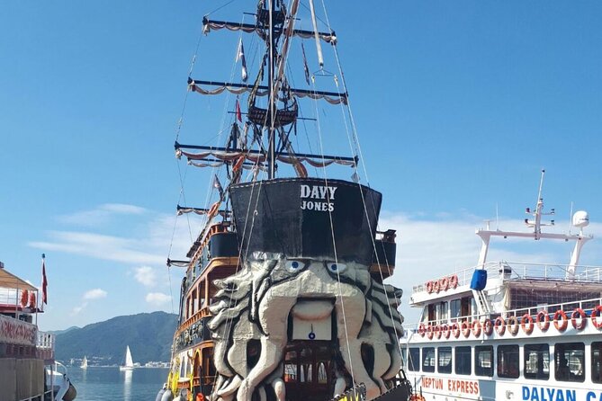 Marmaris All Inclusive Pirate Boat Trip With BBQ Lunch - The Magic of Phosphorus Cave and Making Wishes
