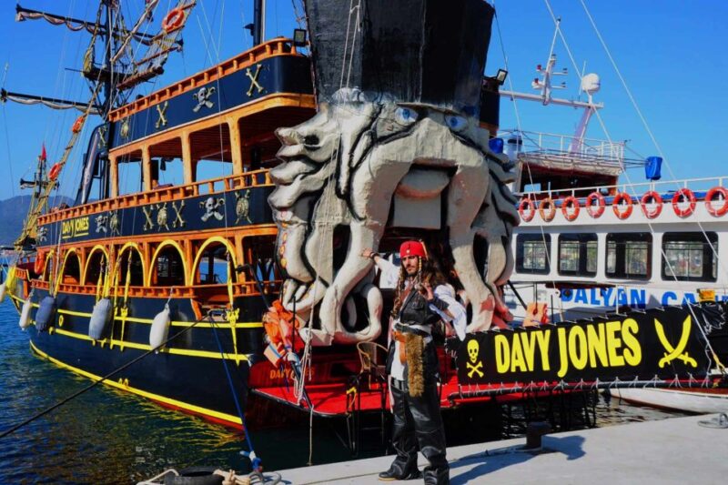 Marmaris: All-Inclusive Pirate Boat Trip with Pickup Option - Four Stunning Swimming and Snorkeling Stops