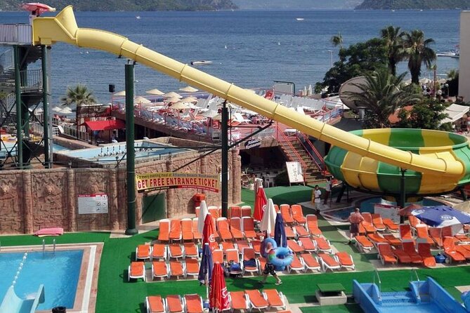 Marmaris Atlantis Water Park With Free Transfer and Entry Ticket - Inside the Waterpark: Rides, Facilities, and Amenities