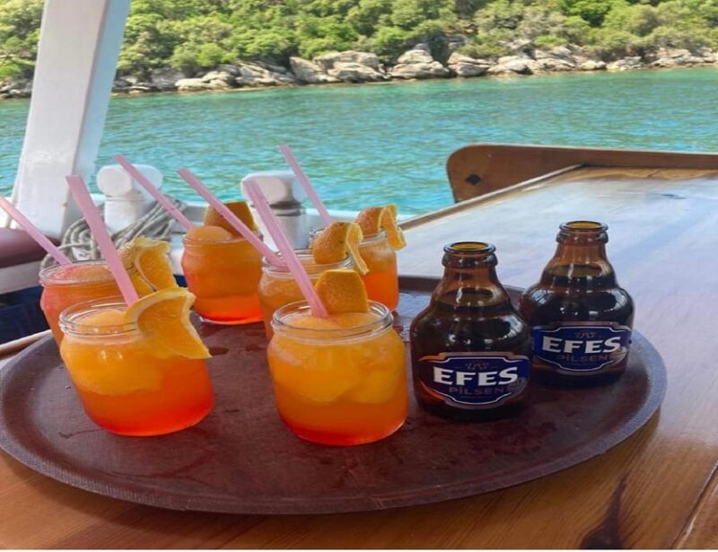 Marmaris Boat Trip Lunch & Unlimited Soft & Alcoholic Drinks - Cultural Visit to Turunc Village