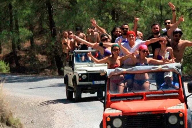 Marmaris Jeep Safari Tour With Waterfall and Water Fights - Visiting the Cold Waterfall Near a Village