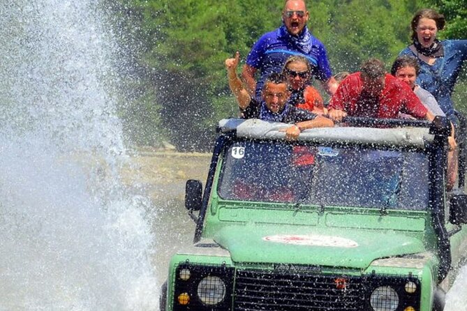 Marmaris Jeep Safari Tour With Waterfall and Water Fights - Lunch Break at Orhaniye