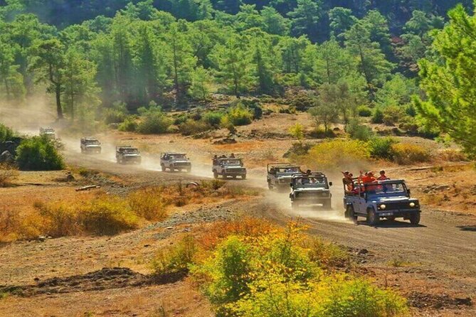 Marmaris Jeep Safari Tour With Waterfall and Water Fights - Final Stops and Return to Marmaris