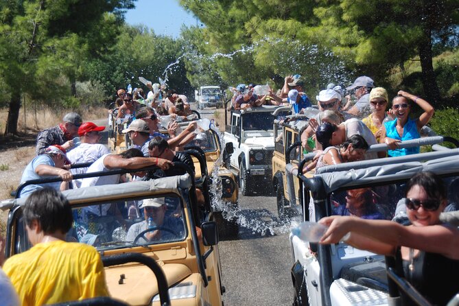 Marmaris Jeep Safari Tour With Waterfall and Water Fights - Practical Logistics and Inclusions