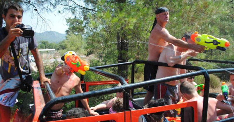 Marmaris Jeep Safari Water Fight, Colour and Foam Party - Explore Marmaris with an Exciting Jeep Safari Adventure