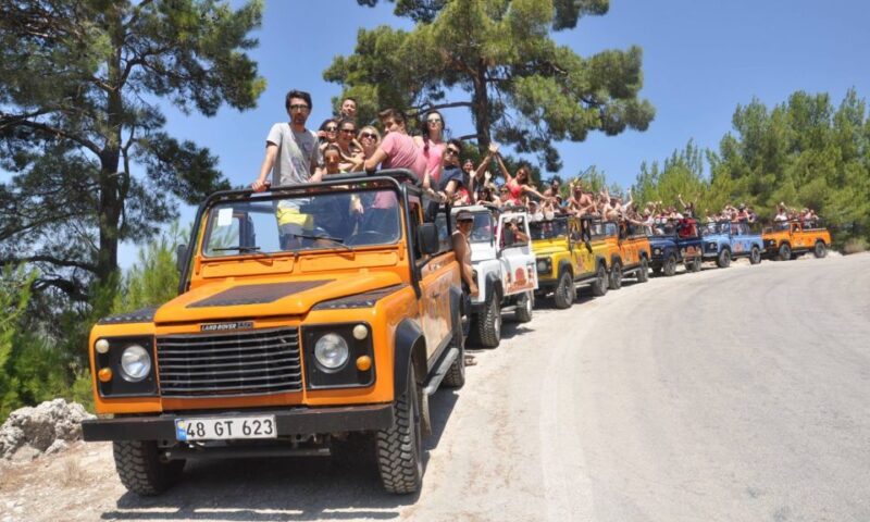 Marmaris Jeep Safari Water Fight, Colour and Foam Party - The Fun of Water Fights and Foam Parties
