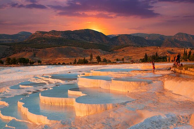 Marmaris Pamukkale Tour By Night / Away From The Crowds - Scenic Drive to Pamukkale through Forests and Villages