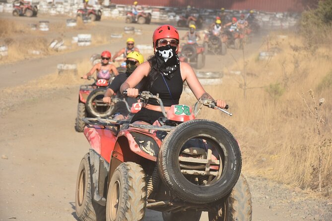 Marmaris Quadbike Safari with Water Battle - Water Battle During the Forest Break