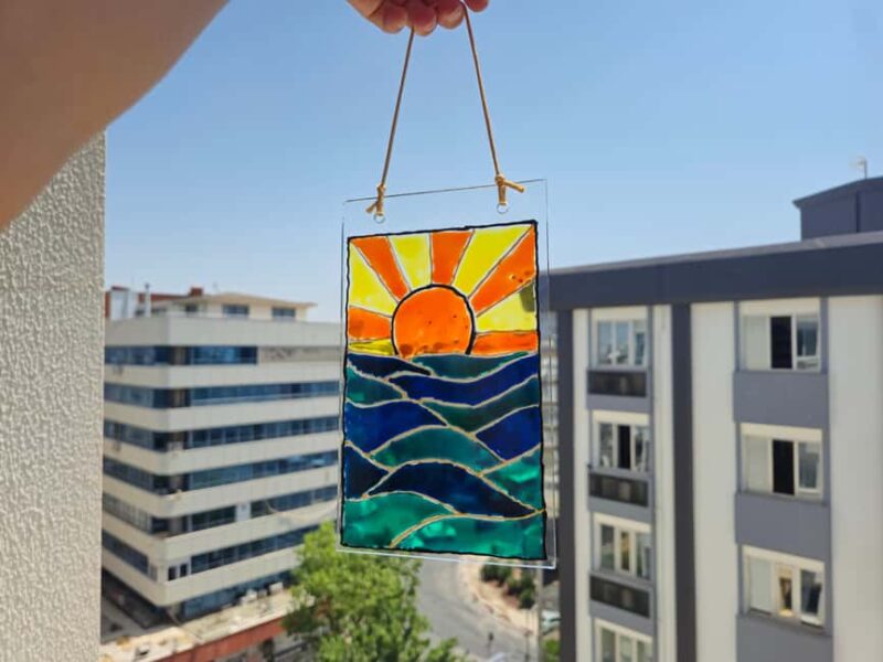 Marmaris: Stained Glass Painting Workshop Near the Beaches - Step-by-Step Guidance in a Small, Supportive Group