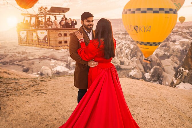 Marriage Proposal and Photoshoot in Cappadocia with Balloon view - Key Points