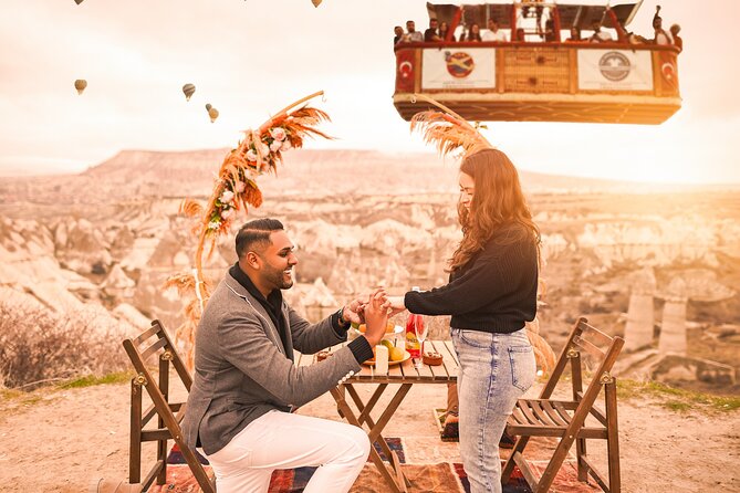 Marriage Proposal and Photoshoot in Cappadocia with Balloon view - Specific Locations and Top Photo Spots in Cappadocia