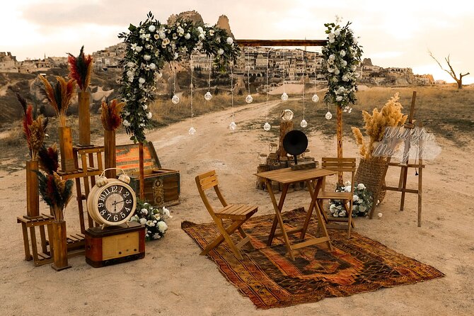 Marry Me Proposal Concept in Göreme - Customization and Flexibility for Surprising Your Partner