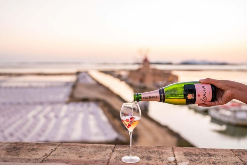 Marsala Aperitif Mamma Caura Rooftop - Exploring the Saltworks and Windmill