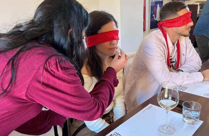 Marsala: Blindfolded Wine Tasting with Game and Gift - How the Blindfolded Wine Tasting Unfolds at Caruso & Minini