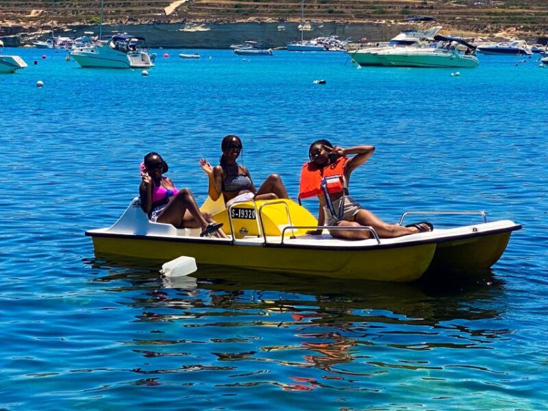 Marsaskala: Paddle Boat Rental in St. Thomas Bay - Key Points