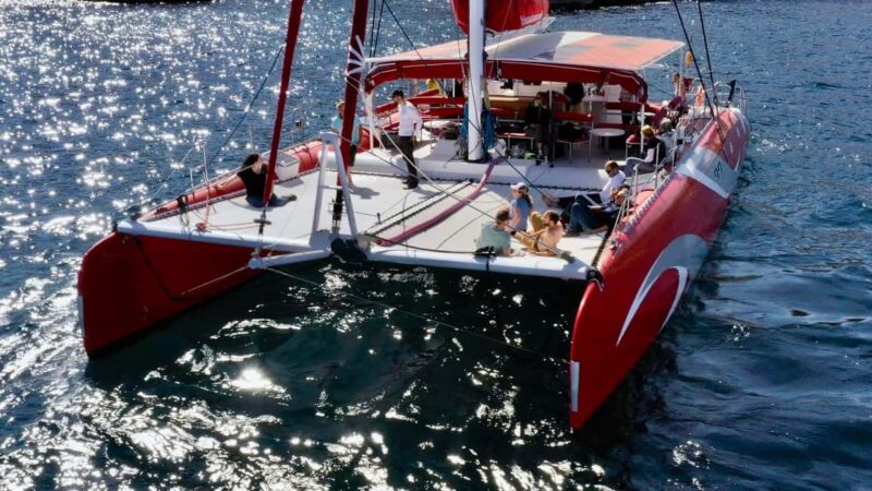 Marseille : Calanques Catamaran Cruise with Lunch & Wine - The Lunch and Refreshments Aboard