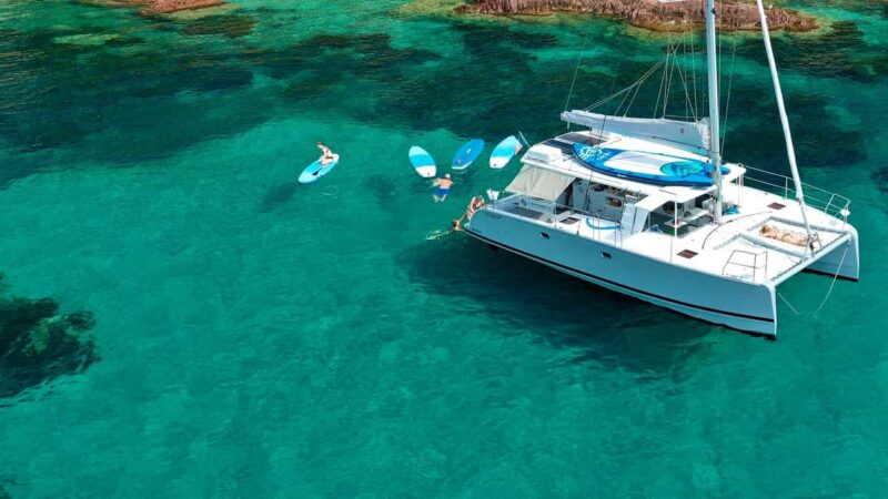 Marseille: Calanques Catamaran Tour & Standup Paddle - Key Points