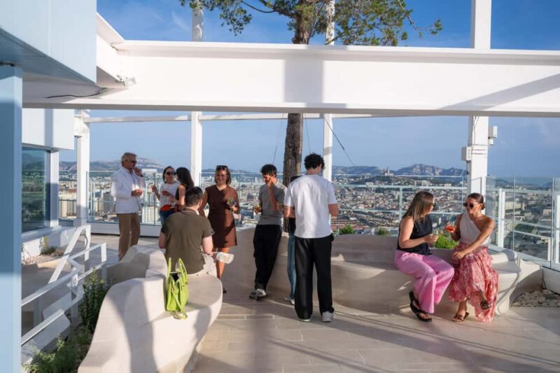 Marseille: entry ticket to the Sky Center panoramic terrace - Enjoy the Highest Rooftop pétanque Court in Marseille
