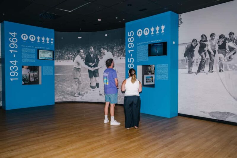 Marseille: OM Stadium Access at the Orange Velodrome - Exploring the Players Changing Rooms and Tunnel