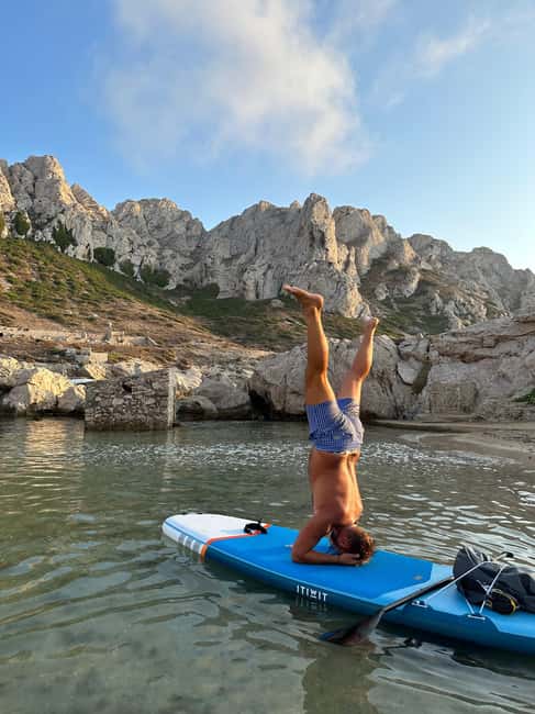 Marseille: stand-up paddle tour - discover the calanques - Guided Experience with Julien: Friendly and Reassuring