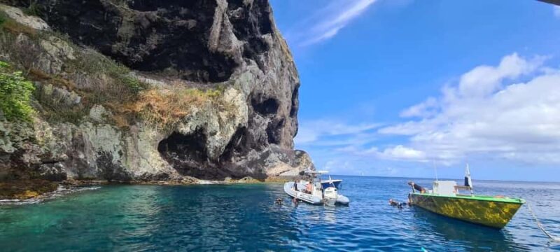 Martinique: Cruise and Snorkel with Turtles, Fish, and Corals - Diamond Rock: A Landmark and a Scenic Visit