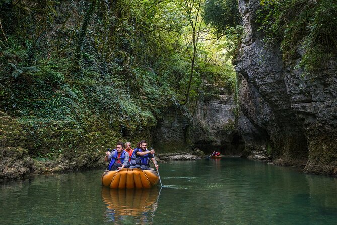Martvili Canyon & Prometheus Cave Group Tour from Kutaisi - Martvili Canyon: Waterfalls and Scenic Boat Rides