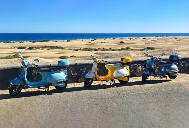 Maspalomas and Las Palmas: electric vintage scooter for rent - Key Points