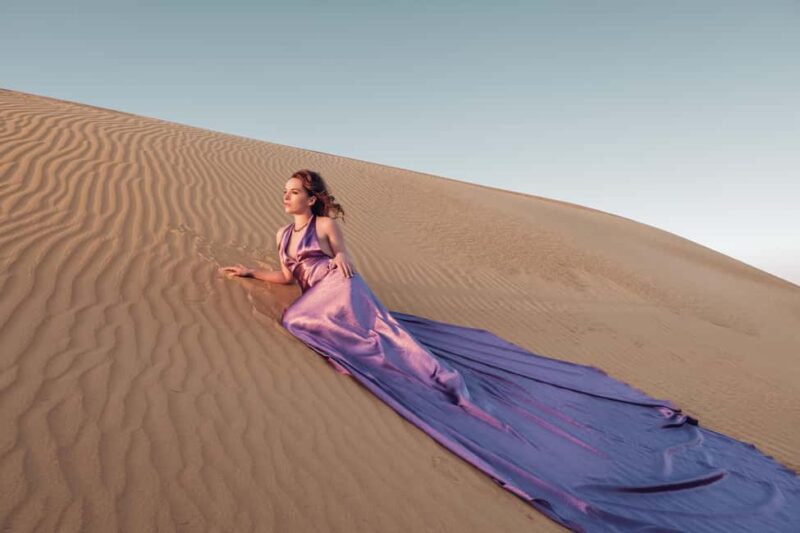 Maspalomas: Flying Dress Photoshoot in Sand Dunes - Flexibility and Booking Convenience