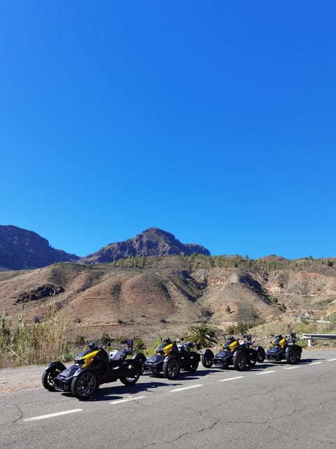 Maspalomas: Ryker Moto Tour to Fataga (Mountain buggy) - How the Ryker Motorcycle Provides an Easy and Enjoyable Ride