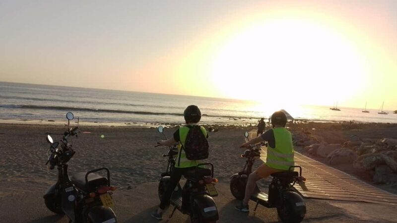 Maspalomas: Sunset E-Scooter Chopper 2 seat Guided Tour - Key Points