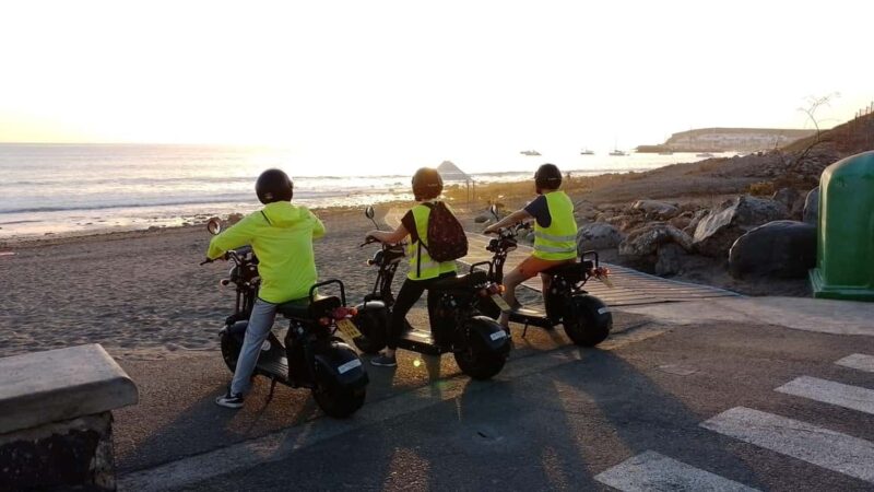 Maspalomas: Sunset E-Scooter Chopper 2 seat Guided Tour - How the E-Scooter Chopper Adds Fun and Convenience