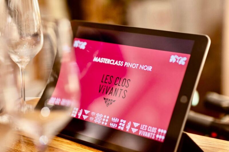 Masterclass Pinot Noir - Wine tasting in Dijon - Led by Knowledgeable Burgundy Wine Experts