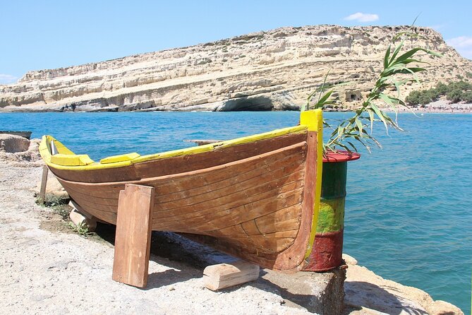 Matala Beach + Caves, Phaistos Palace & Southern Charm | Private - Discovering the Matala Caves Ancient and Countercultural Layers