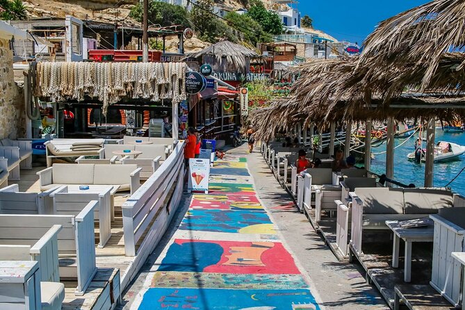 Matala Beach + Caves, Phaistos Palace & Southern Charm | Private - Lunch with a View of the Libyan Sea