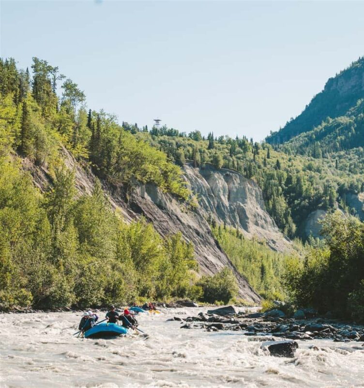 Matanuska River Lions Head Whitewater Rafting - Key Points