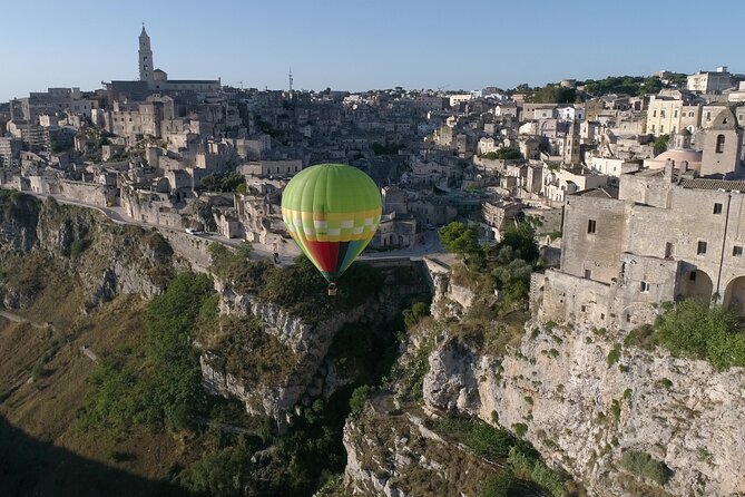 Matera balloon flight for small groups - Materas UNESCO World Heritage Sassi from the Sky
