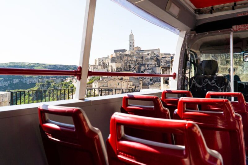 Matera: Open Top Bus Tour with Entrance to Casa Grotta - Journey to the Regional Park of Rupestrian Churches