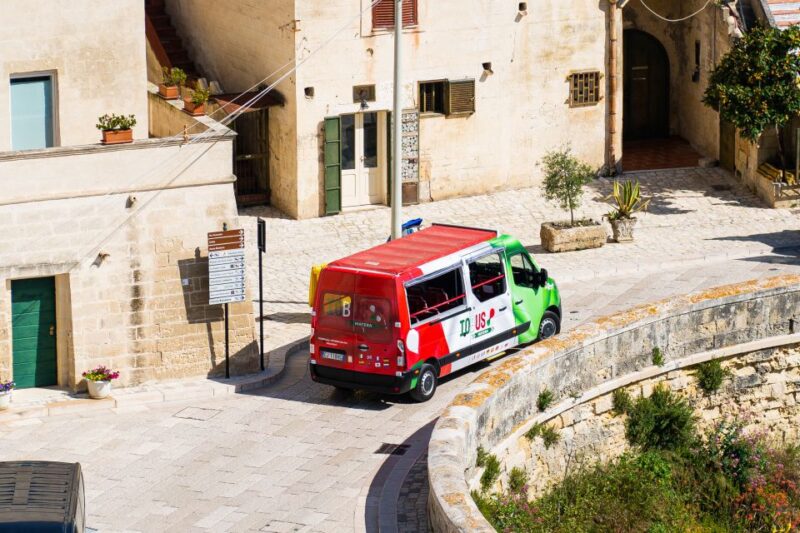 Matera: Open Top Bus Tour with Entrance to Casa Grotta - The Experience of the Multilingual Audio Guide