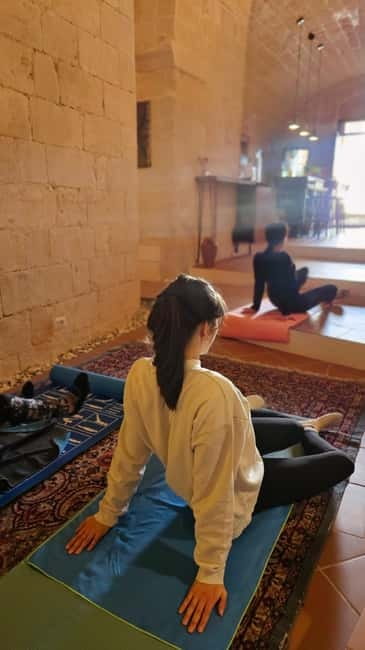 Matera: Yoga session in a Sassi cave with Breakfast - The Experience and Atmosphere Inside the Cave