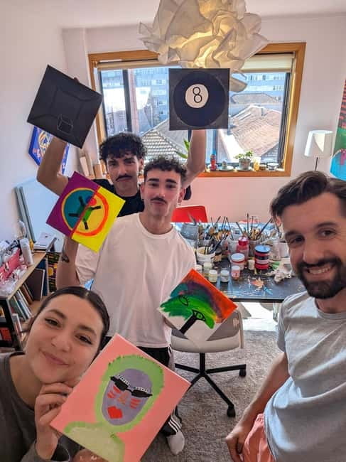 Matosinhos: Give Yourself Permission to Art Workshop - Key Points