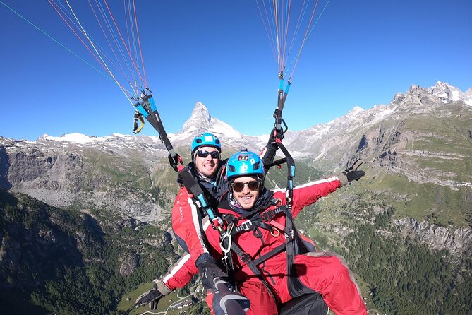 Matterhorn Paragliding flight in Zermatt (20-25min) - Key Points