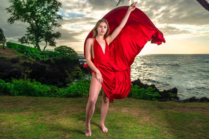 Maui Flying Dress Photoshoot Experience - The Experience That Many Call a "Must-Do"